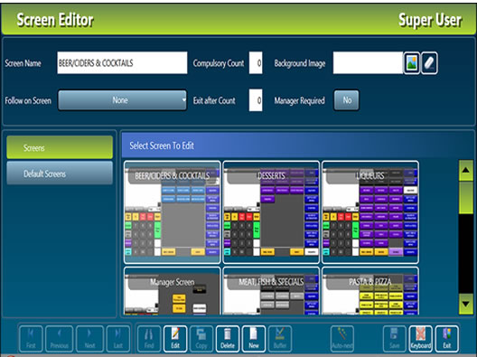 ETOUCH EPOS Software screen shots